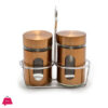 Copper Salt And Pepper Shaker Set