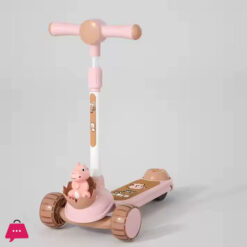 Dino 3 Wheel Lightweight Adjustable Kids Scooter Foldable Kids Scooty