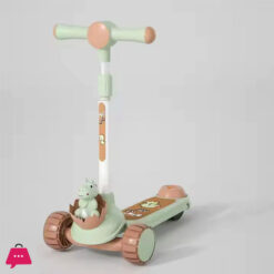 Dino 3 Wheel Lightweight Adjustable Kids Scooter Foldable Kids Scooty