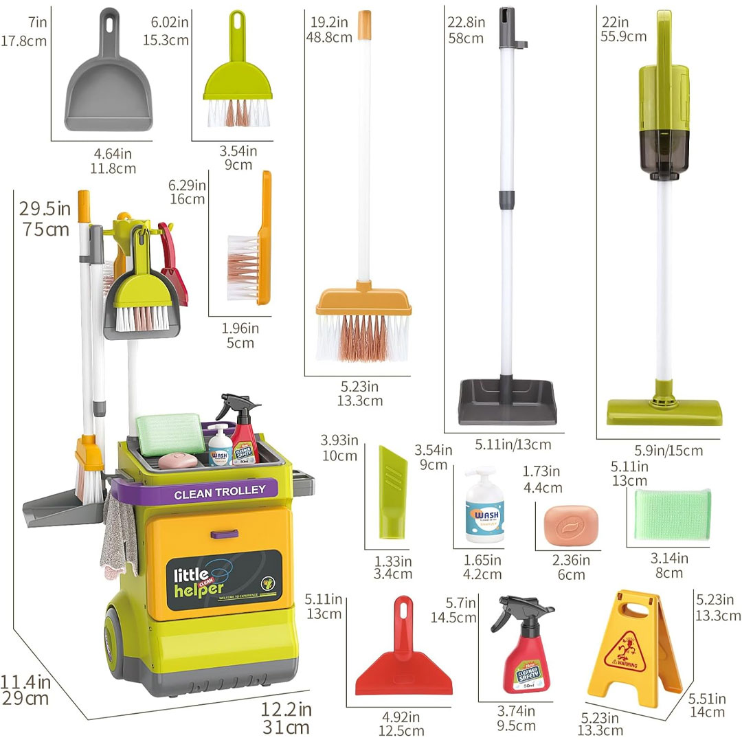 Pretend Play Toy Kids Role Playing Toys / Tools Set / Clean Trolley / Beauty Set / Doctor Set