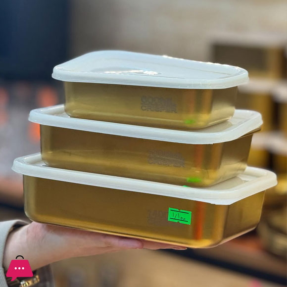 Durable Stainless Steel Food Storage Containers Set - Leak-Proof 600,1000,1400,Ml 3 Durable Stainless Steel Food Storage Containers Set - Leak-Proof 600,1000,1400,Ml