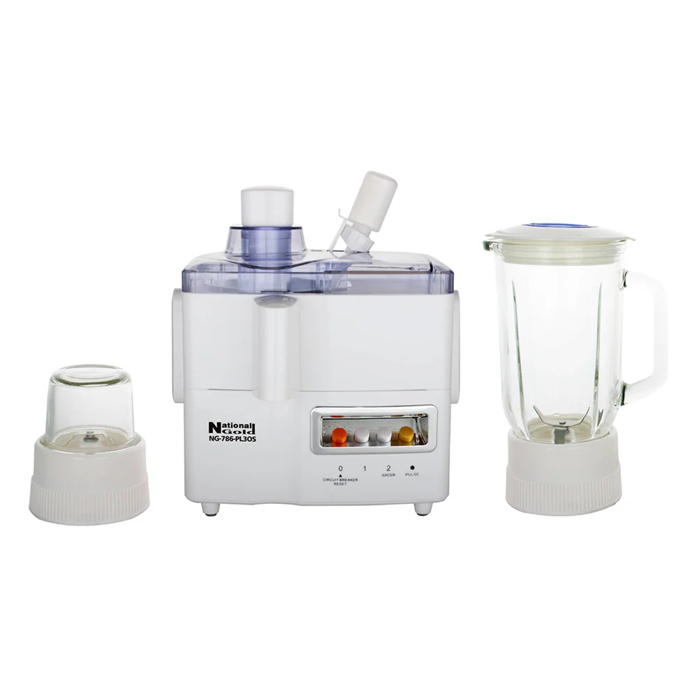 Juicer Blender 3 In 1 1.25L Glass Jar 500W 786-Pl3Os 4 Juicer Blender 3 In 1 1.25L Glass Jar 500W 786-Pl3Os