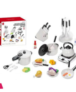 Kids Pretend Kitchen Cooking Toy Set