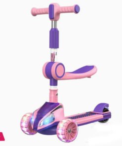 Kids Scooter Led Foldable Adjustable Height Kids Kick Scooter With 3 Flashing Wheels 13 Kids Scooter Led Foldable Adjustable Height Kids Kick Scooter With 3 Flashing Wheels - Image 6