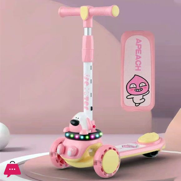 Kids Scotty Supper Fiber Material 3 Wheel Kicking Scooter 5 Kids Scotty Supper Fiber Material 3 Wheel Kicking Scooter - Image 3