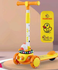 Kids Scotty Supper Fiber Material 3 Wheel Kicking Scooter