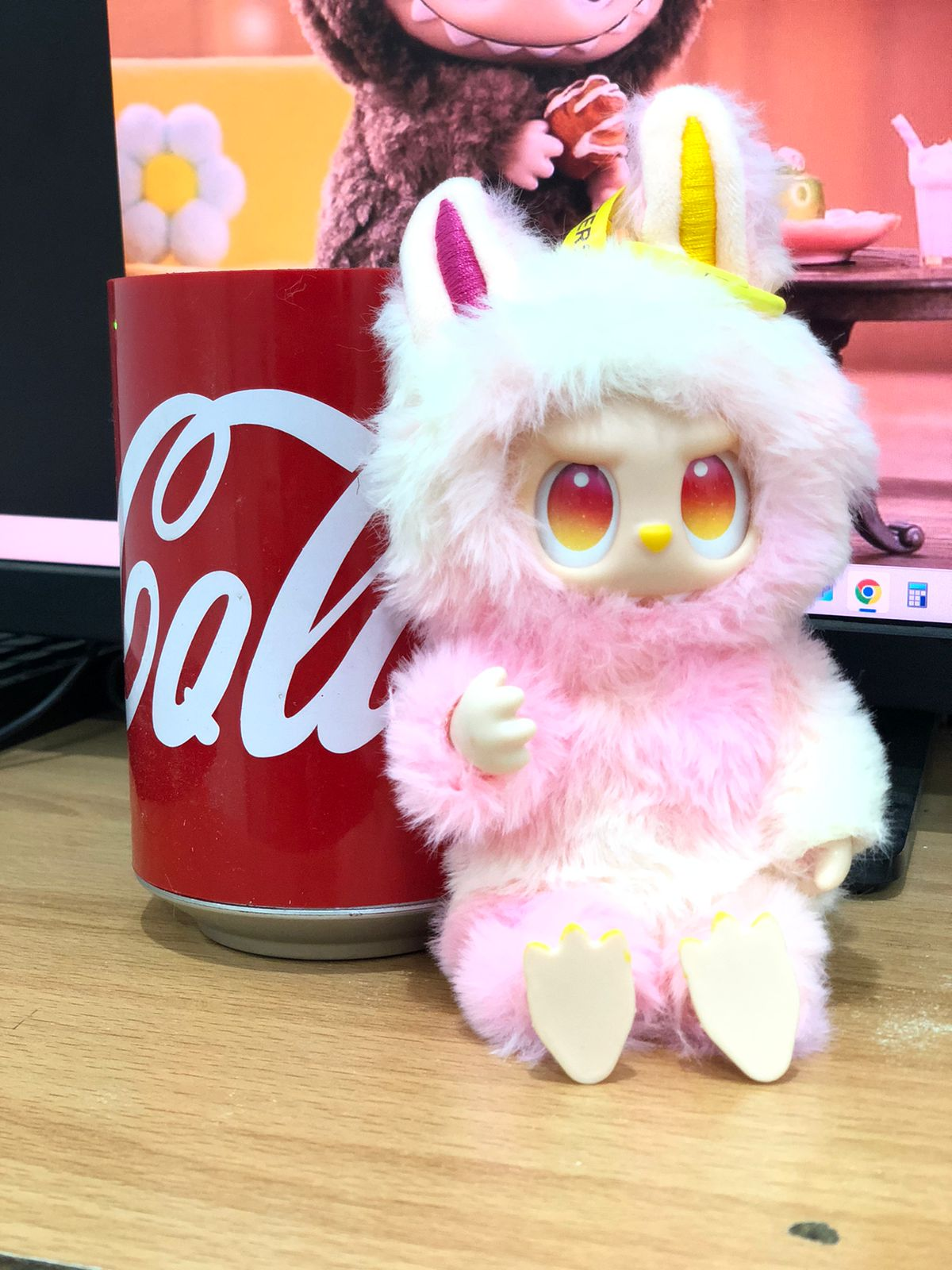 Labubu The Monster Plush Blind Box Labubu Cocacola &Amp; Cane