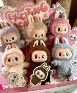 Labubu The Monster Plush Blind Box Labubu - Exciting Macaron