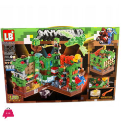 Minecraft Green fortress 501 item with light