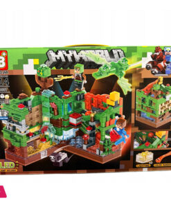 Minecraft Green fortress 501 item with light