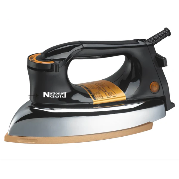 National Dry Iron Golden Plate Heavy Weight 1200 Ng 786-M92B