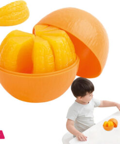 Orange Shape Funny Puzzle, Stress Relief Funny Puzzle, Educational Toy Toddler, Smooth Jigsaw for Learning