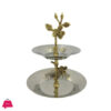 Orchid  2 Tier Sweet Dish WB725