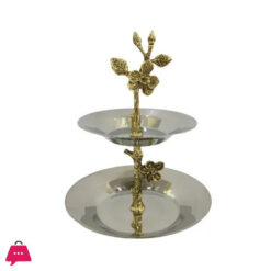 Orchid  2 Tier Sweet Dish WB725