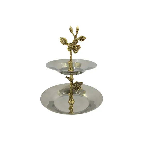 Orchid 2 Tier Sweet Dish Wb725 4 Orchid 2 Tier Sweet Dish Wb725