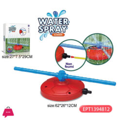 Outdoor Play Toys Water Spray Sprinkler Game with Rotating Toy