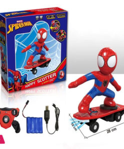 Spider-Man Electric Remote Control Stunt Car Toy for Kids