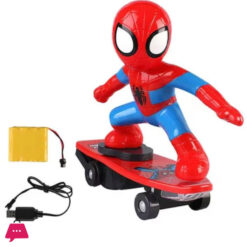 Spider-Man Electric Remote Control Stunt Car Toy For Kids 7 Spider-Man Electric Remote Control Stunt Car Toy For Kids