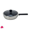 Stainless Steel Fry Pan With Glass-Lid HP58 24 CM