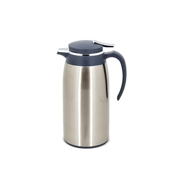 Stainless Steel Vacuum Flask Glass Refill Insulated Tea Pot Coffee Thermos 1.3 Liter