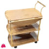 Tfly Hook Tea Trolley Light Brown 885-E02