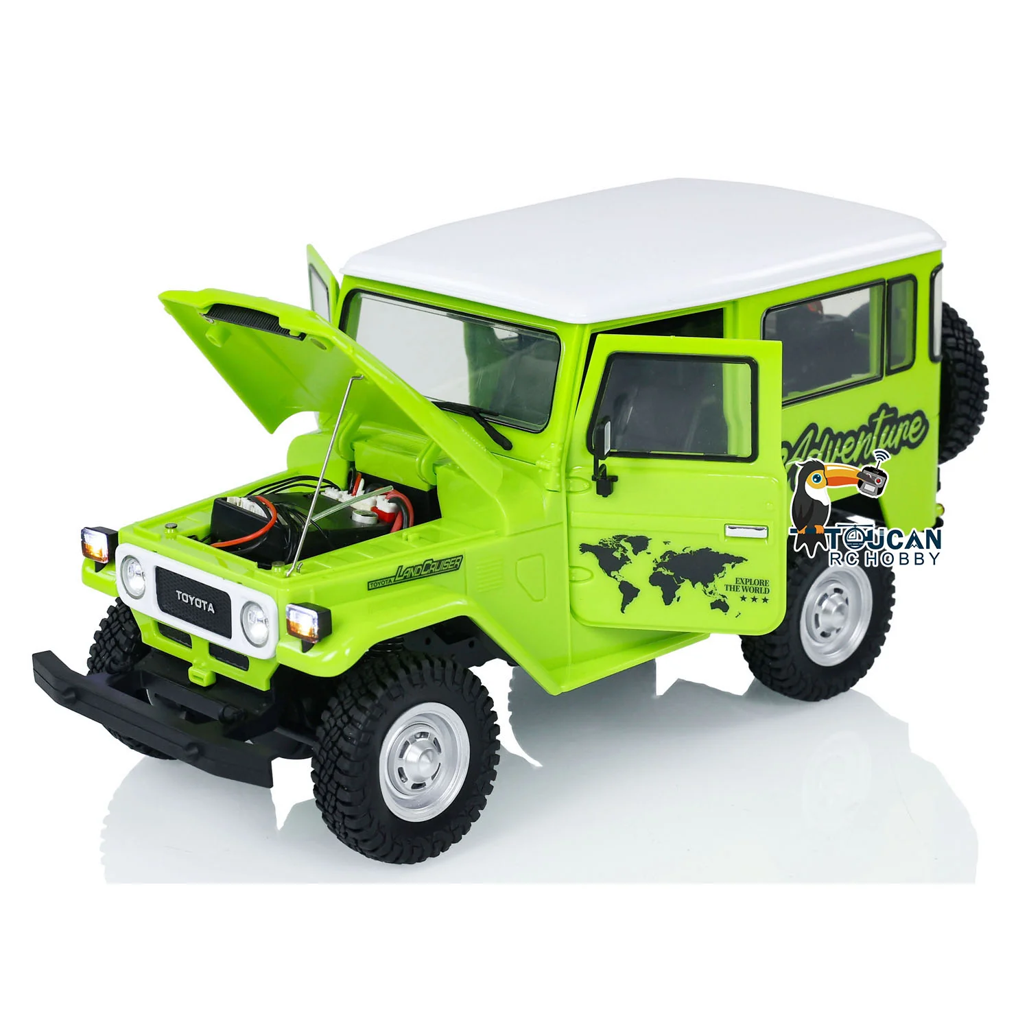 Toyota Land Cruiser Fj40 - 4 X 4 1:16 Scale Off-Road Legend Remote Control Car