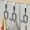 1Pc Over The Door Hooks Soft Rubber Heavy Duty Hooks