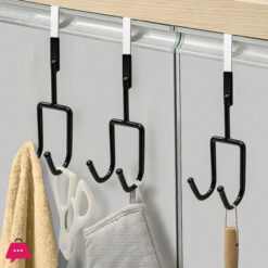 1Pc Over The Door Hooks Soft Rubber Heavy Duty Hooks