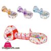 3 In 1 Kids Pop Up Play Tent Crawl Tunnel Set Ball Pit Tent Playhouse Indoor Outdoor Toys