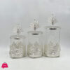 3 Pcs Candy Jar (Silver)