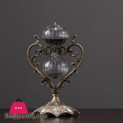 30 Min Metal Retro Hourglass Home Desktop Decor Sand Clock