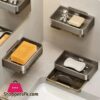 Bathroom Soap Holder Free-Punching Wall Mounted Soap Sponge Holder