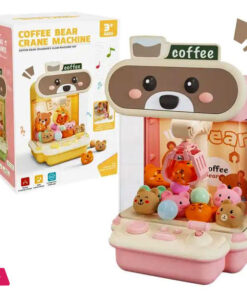 Coffee Bear Crane Machine Toy
