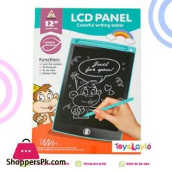 Colorful Kids 12 LCD Writing Tablet for Easy Drawing Writing by MMT