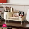 Cosmetics Storage Case Desktop Revolving Pen Holder Dressing Table Skin Care Storage Makeup Holder