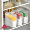 Fridge Organizer Spices Containers Tea Bags Holders With Lid Storage Bins Food Box Household Supplies Kitchen Accessories Bayline