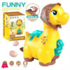 Funny Egg Dinosaur Dancing Toy Light Music