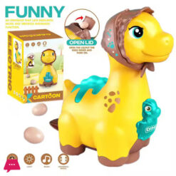 Funny Egg Dinosaur Dancing Toy Light Music