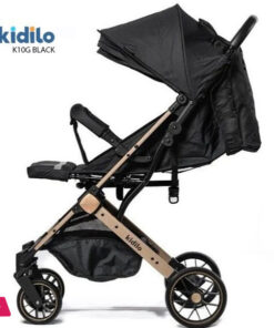 Kidilo Best Light-Weight Baby Stroller Easy To Operate K10 (Black) 15 Kidilo Best Light-Weight Baby Stroller Easy To Operate K10 (Black) - Image 2