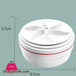 Mini Portable Ultrasonic Turbine Washing Machine Spin Laundry Washer 13 Mini Portable Ultrasonic Turbine Washing Machine Spin Laundry Washer