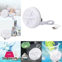 Mini Portable Ultrasonic Turbine Washing Machine Spin Laundry Washer 17 Mini Portable Ultrasonic Turbine Washing Machine Spin Laundry Washer