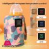 USB Milk Water Warmer Travel Stroller Insulated Bag Baby Nursing Bottle Heater Safe Kids Supplies