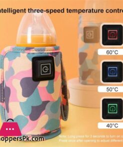 USB Milk Water Warmer Travel Stroller Insulated Bag Baby Nursing Bottle Heater Safe Kids Supplies