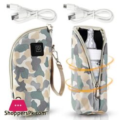 Usb Milk Water Warmer Travel Stroller Insulated Bag Baby Nursing Bottle Heater Safe Kids Supplies