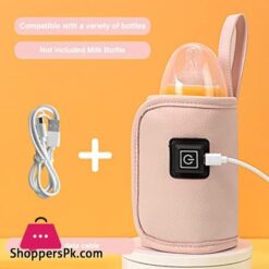 Usb Milk Water Warmer Travel Stroller Insulated Bag Baby Nursing Bottle Heater Safe Kids Supplies