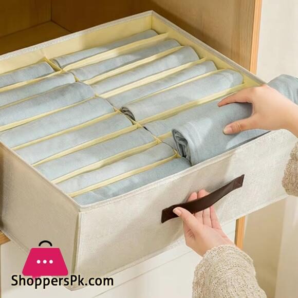 Wardrobe Clothes Organizer Cabinet Drawers Separator Box -16 Grid