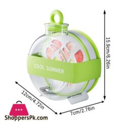 Water Bottle Ice Cube Mold Multiple Grids