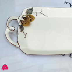 Angela Strawberry Luxe Serving Tray