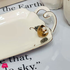 Angela Strawberry Luxe Serving Tray