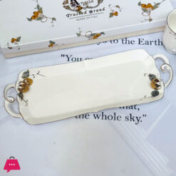 Angela Strawberry Luxe Serving Tray